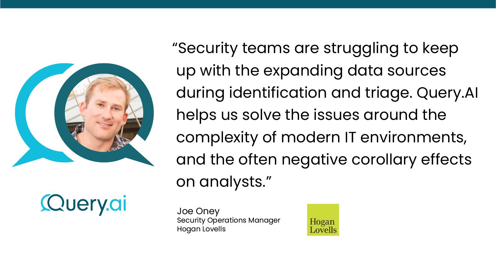 Query.AI Hogan Lovells Combats Cybersecurity Investigation Burnout